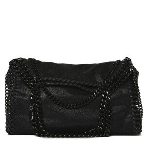 Stella McCartney Black Chain Shoulder Bag